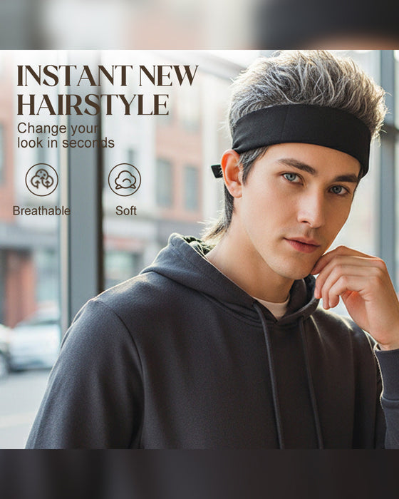 Hatt Herr Unisex Hip-Hop Stil Peruk