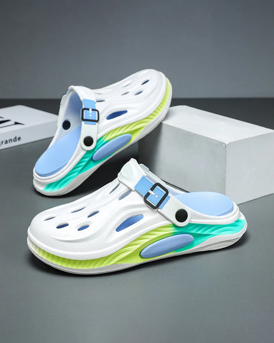 Sandaler Dam/Herr Sommar Tjock Sula Halkfria Avslappnade