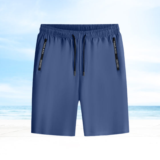 Unisex Is-silkes Snabbtorkande Stretchshorts