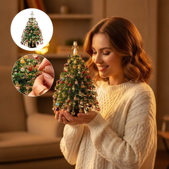 Hantverkskit DIY Pärlad Julgransdekoration
