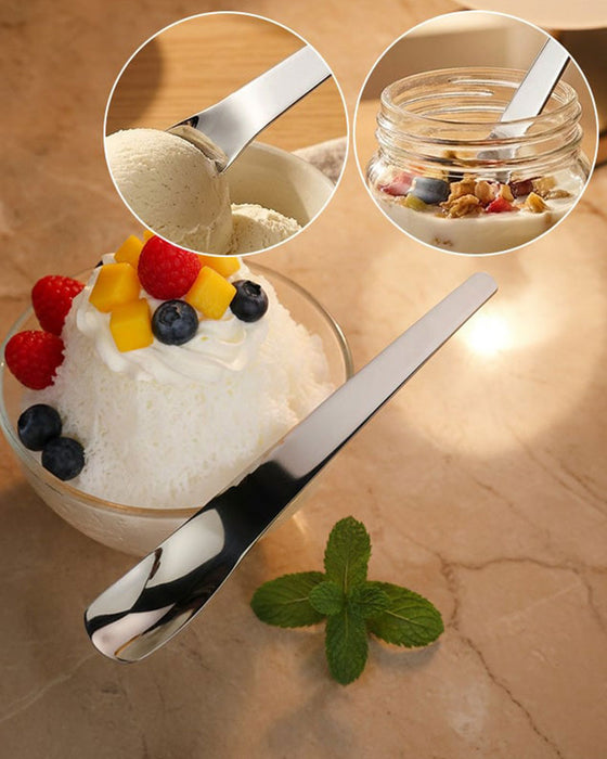 Långskaftad Dessertsked