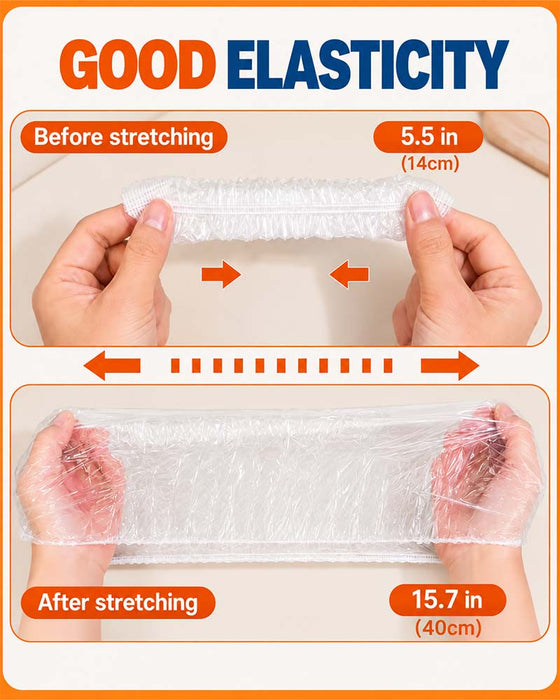 Återanvändbara Elastiska Plastskålslock