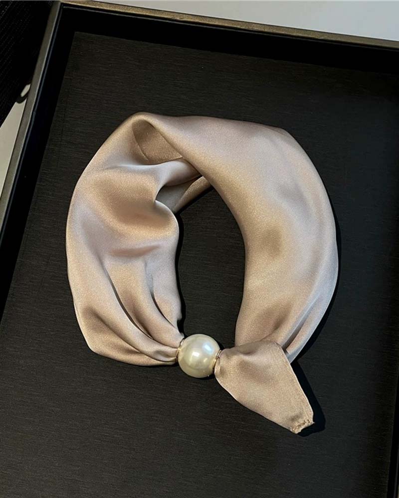 Lättillgänglig Glamour: Pärlhalsbandscarf 🧣