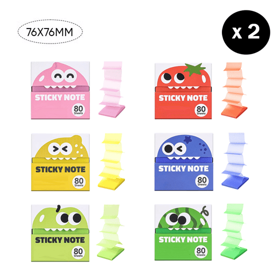 Monster Pop-up Haftlappar
