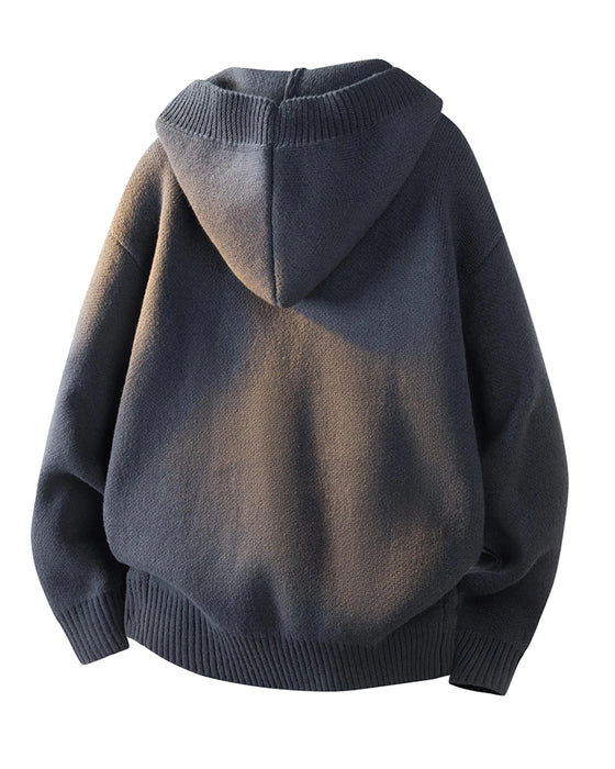Cardigan Huva Knapp Ficka Herr
