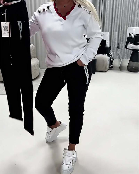 Byxor Modell Stretch Dragkedja