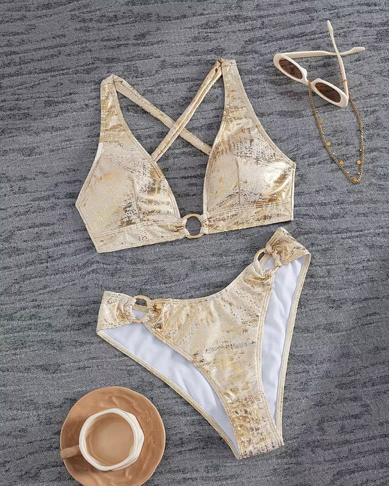 Bikini Metallspänne Design