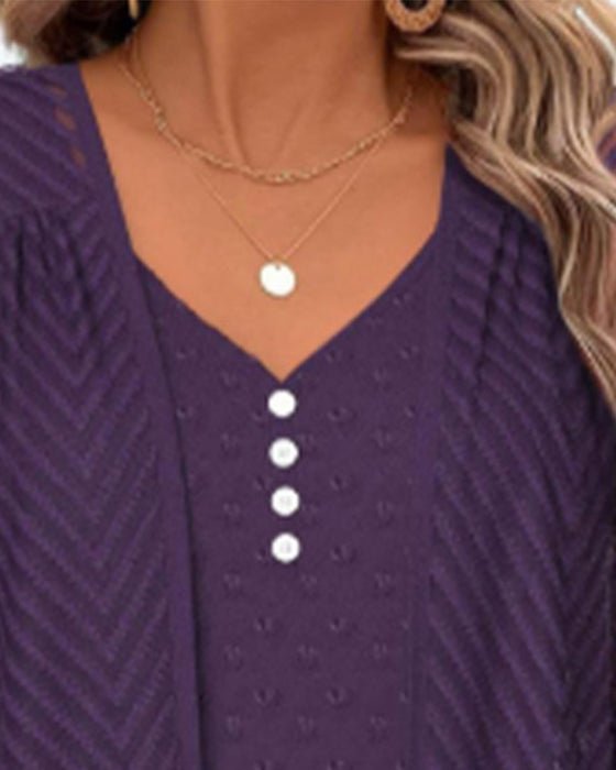 Topp 3d-Blomstertryck Tvådelat