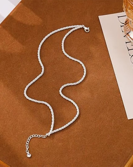 🏖️ Anklets Dam Kc Guld & Sterling Silver