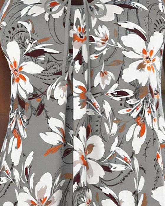 Tankini Stor Blommig Slips