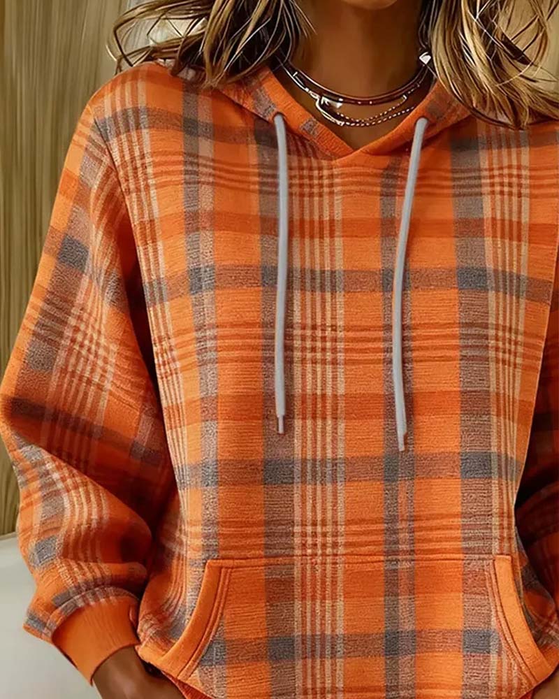 Hoodie Ruta Ficka Casual