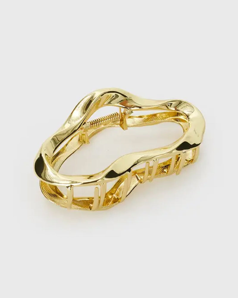 Take It Off-Hårklämma I Guld