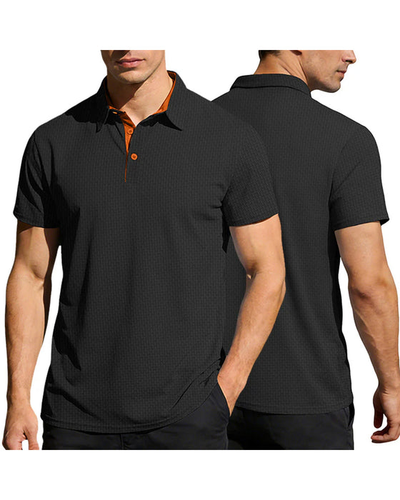 Herr T-Shirt, Enfärgad, Kortsärmad