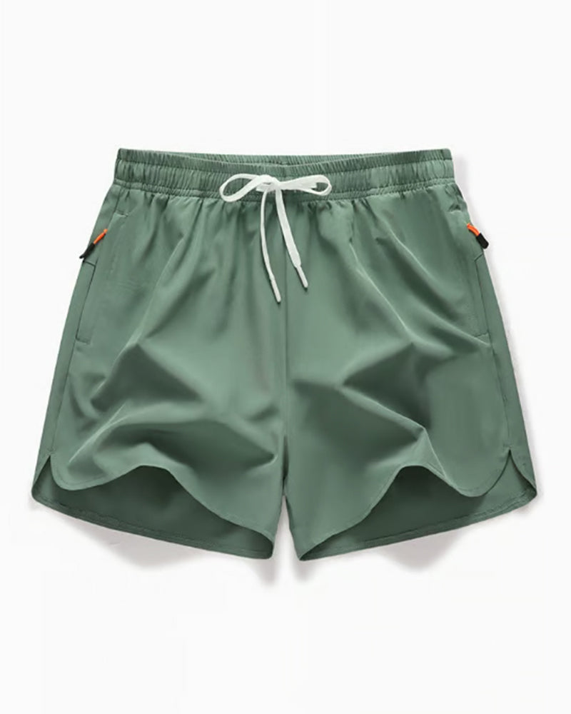 Shorts Dragkedjeficka Snabbtorkande Delfin