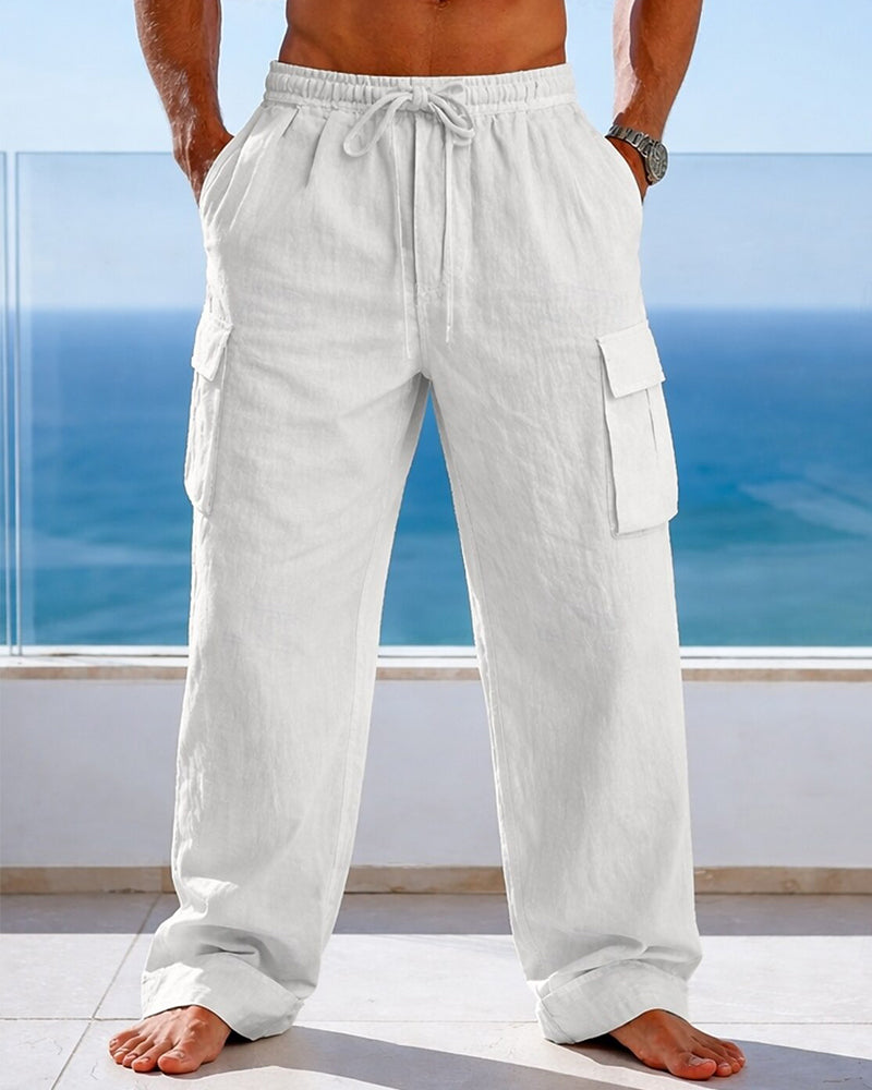 Herr Byxa Dragsko Enfärgad Vida