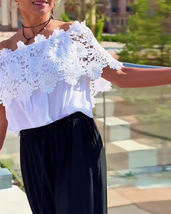 Blus Spets Mode Design