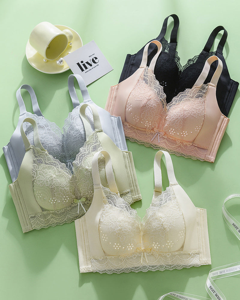 Tunn Justerbar Magnetfri Bh För Kvinnor