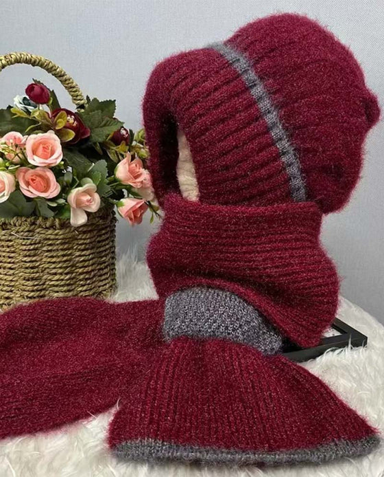 Dam Vindtät Hatt Med Öronskydd