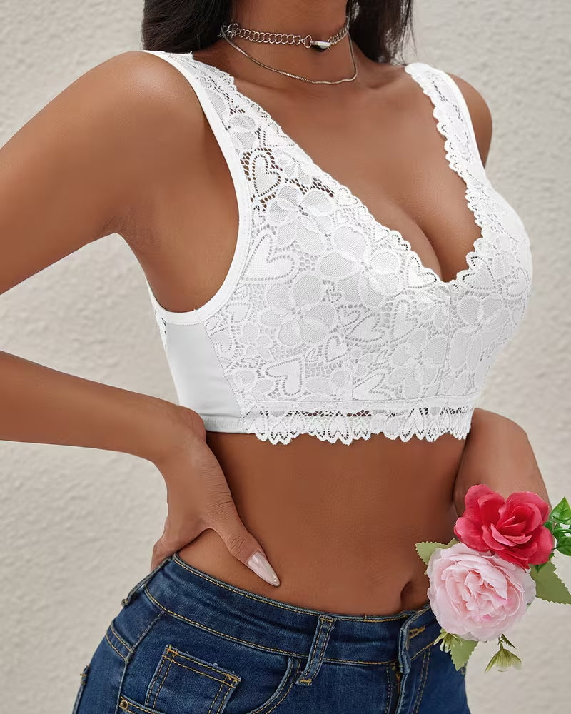 Lingerie Push-up Nahtlös Spets