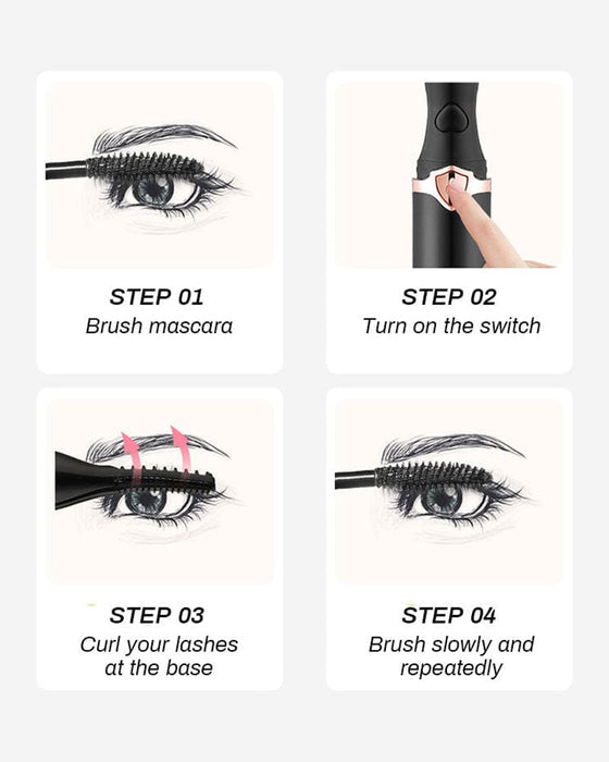 🔥Elektrisk Ögonfransböjare För Omedelbar Glam✨ Blinka & Stråla! 👁️