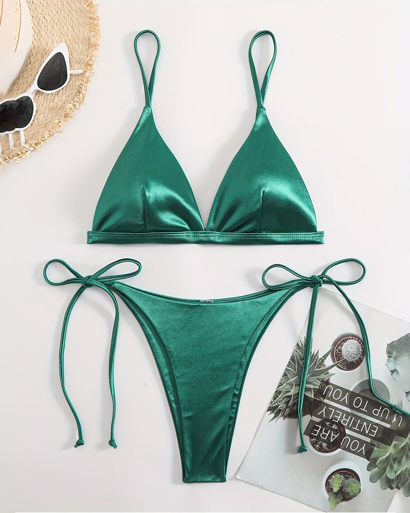 Bikini Satin Tankini Sexig