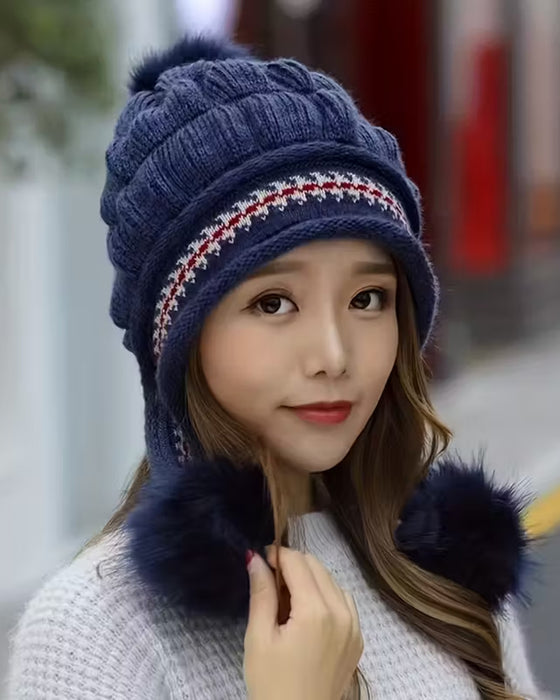 Fantasifleecevante Med Öronlappar