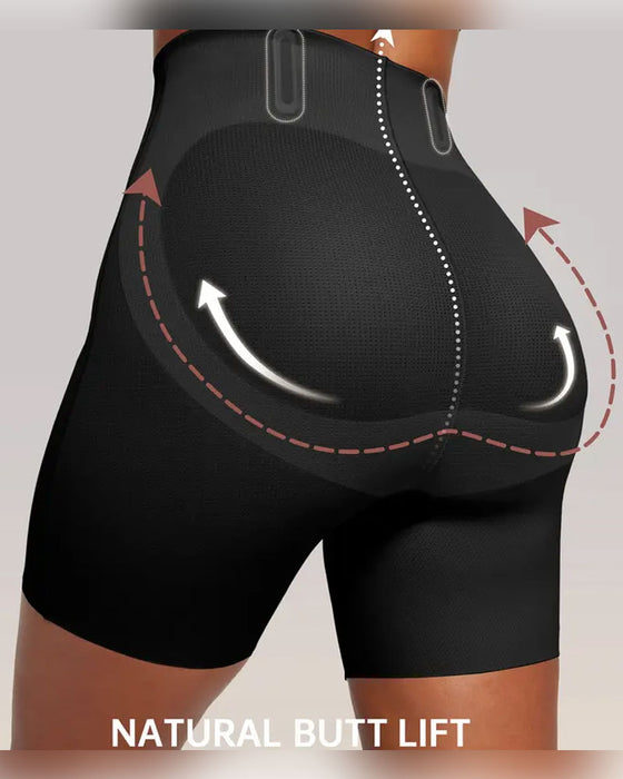 Magkontroll Shapewear Andningsbara Bekväma Shorts För Kvinnor Rumplyftande Body Shaper Shorts Höga Midjan Sömlösa Gördel Under Klänning