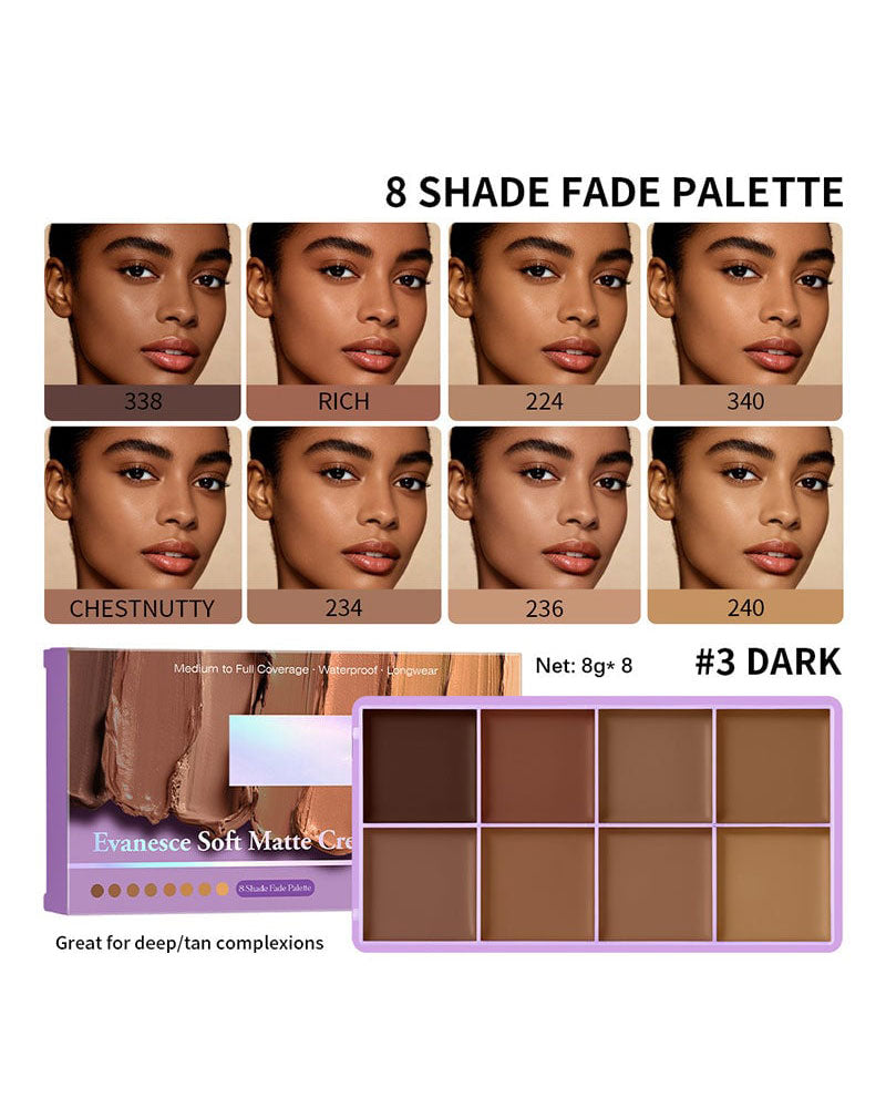 8-Färgs Concealer Palett