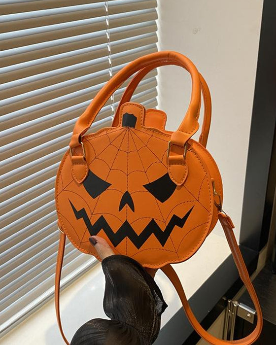 2026 Halloween Pumpväska – Söt Axelväska & Shoulderväska För Kvinnor