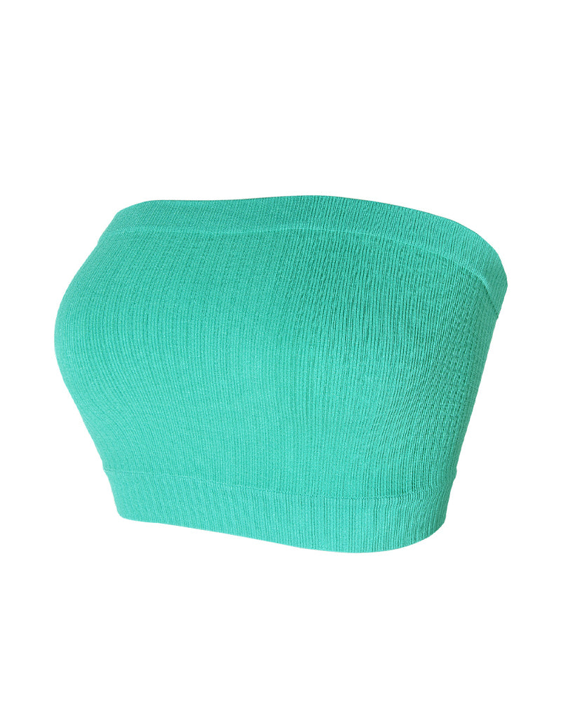 Lingeri Axelbandslös Enfärgad Bandeau