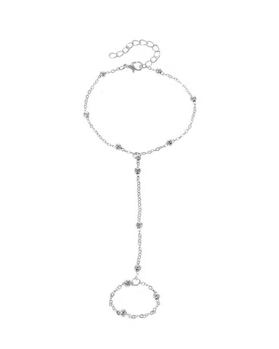 🏖️ Anklets Dam Kc Guld & Sterling Silver