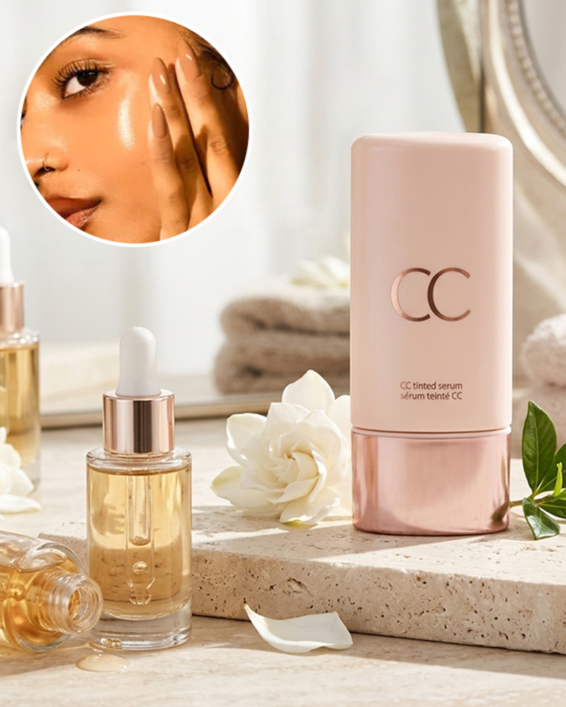 Färgkorrigerande Tonad CC Serum