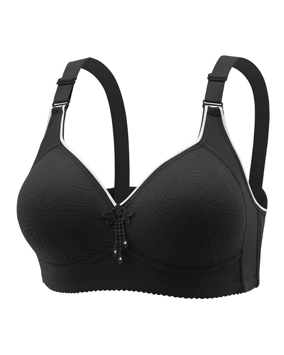 Sexig Blommig Bygel­Fri Bh