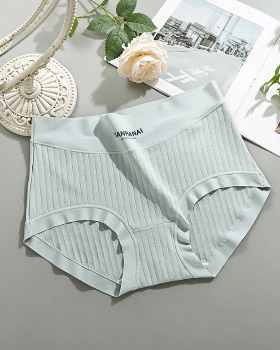 Trosor Solid Färg Hög Midja