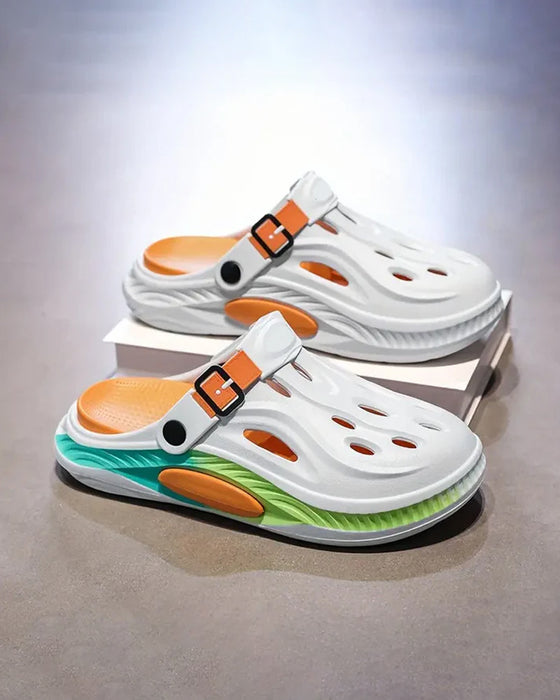 Sandaler Dam/Herr Sommar Tjock Sula Halkfria Avslappnade