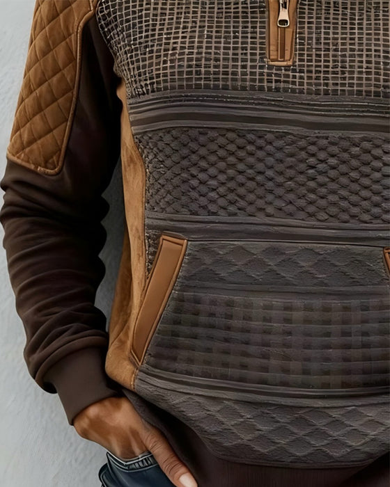 Tröja Halvbläster Krage Casual Mode