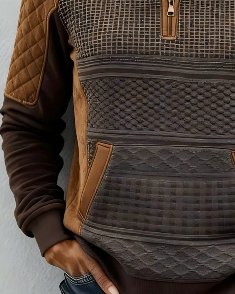 Tröja Halvbläster Krage Casual Mode