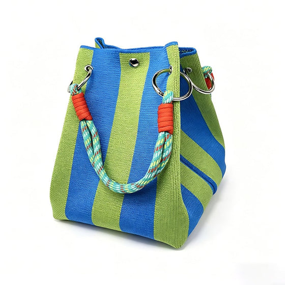 Väska Mini Stickad Hink Tote
