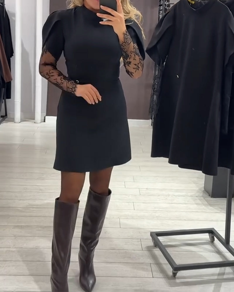 Klänning Modig Och Elegant