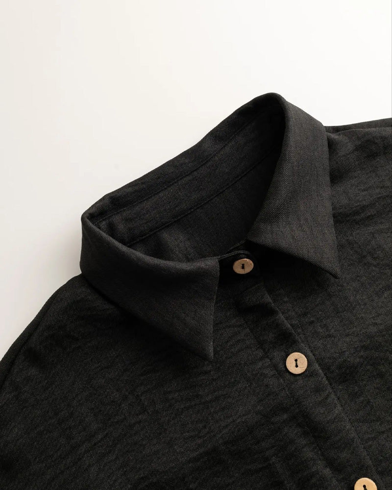Set Lång Ärm Casual Solid