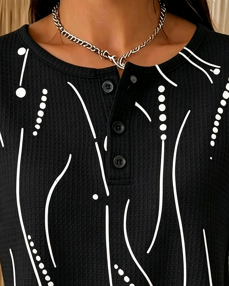 T-Shirt Rund Hals Kortärmad