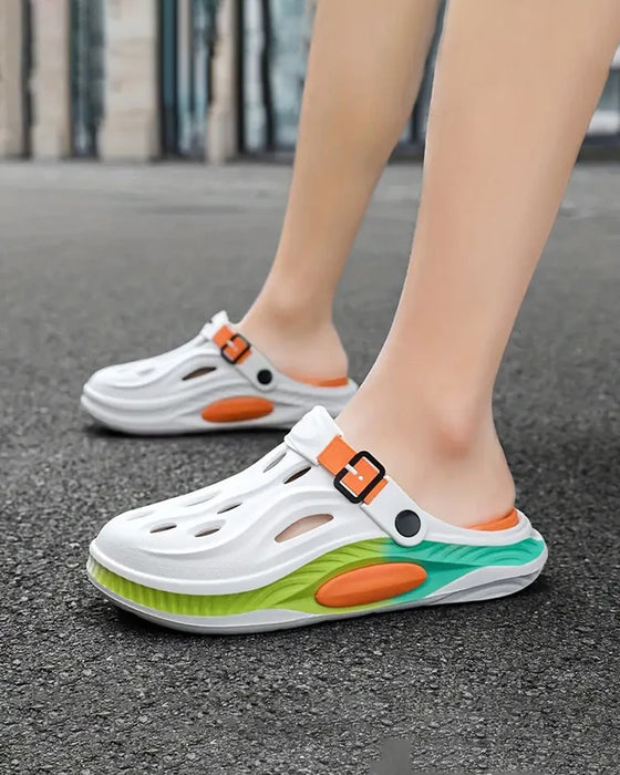 Sandaler Dam/Herr Sommar Tjock Sula Halkfria Avslappnade