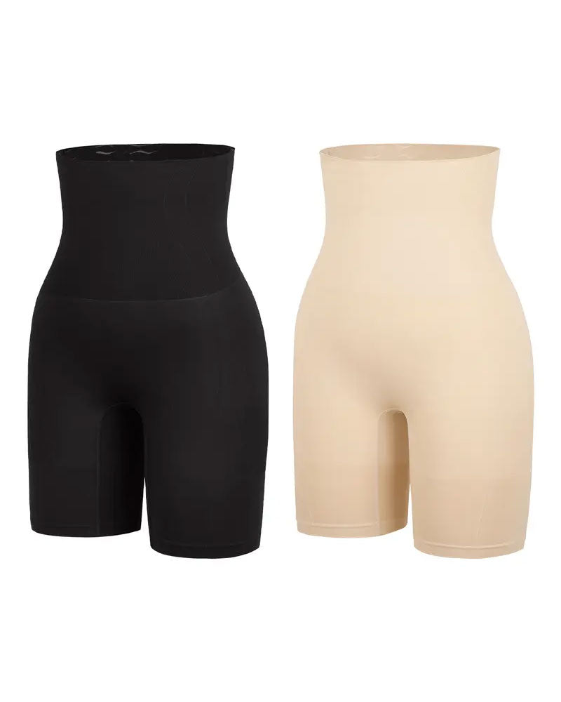 Shapewear För Kvinnor Sömlös Högmidjad Magkontroll