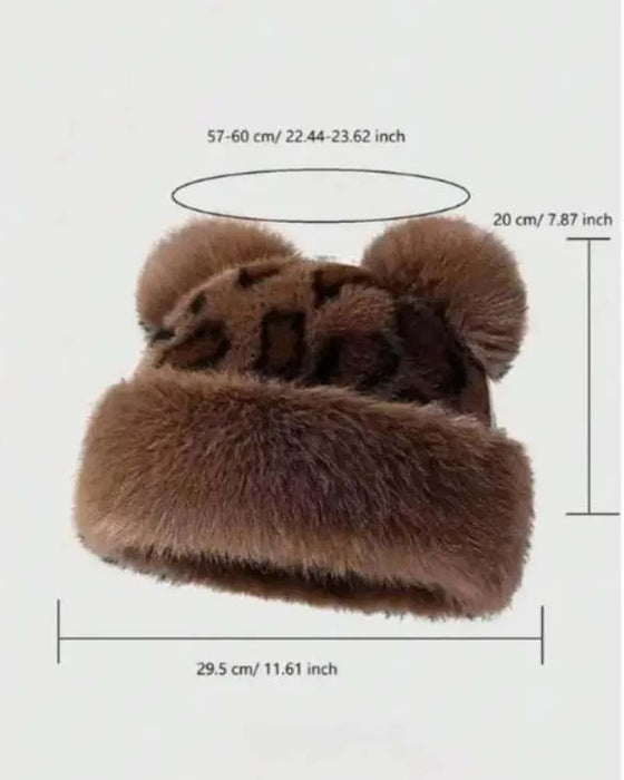 Unisex Mongolisk Stil Mössa