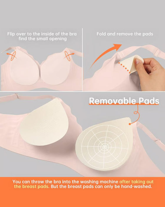 💖BH Seamless Scalloped Push-Up