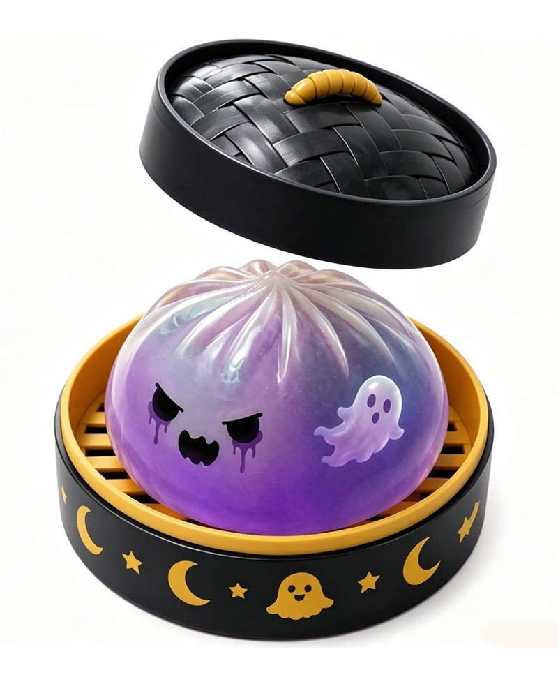 Halloween-Set Med Gulliga Läskiga Spök-Maruko-Mjuka Tryckleksaker, Miniatyr Bärbar Stressleksak, Sensoriska Produkter För Halloween-Tillbehör, Påfyllnad Till Festgodispåsar & Minipresenter