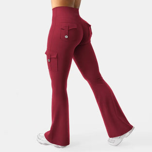 Leggings Utsvängda Arbetskläder Yoga
