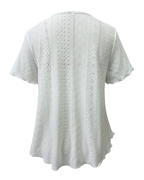 T-Shirt Med V-Ringning Och Holländsk Design