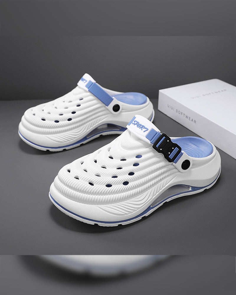 Sandaler Utomhus Tjock Sula Halkfri Luktbeständig Hållbar Snabbtorkande Mjuk Strand