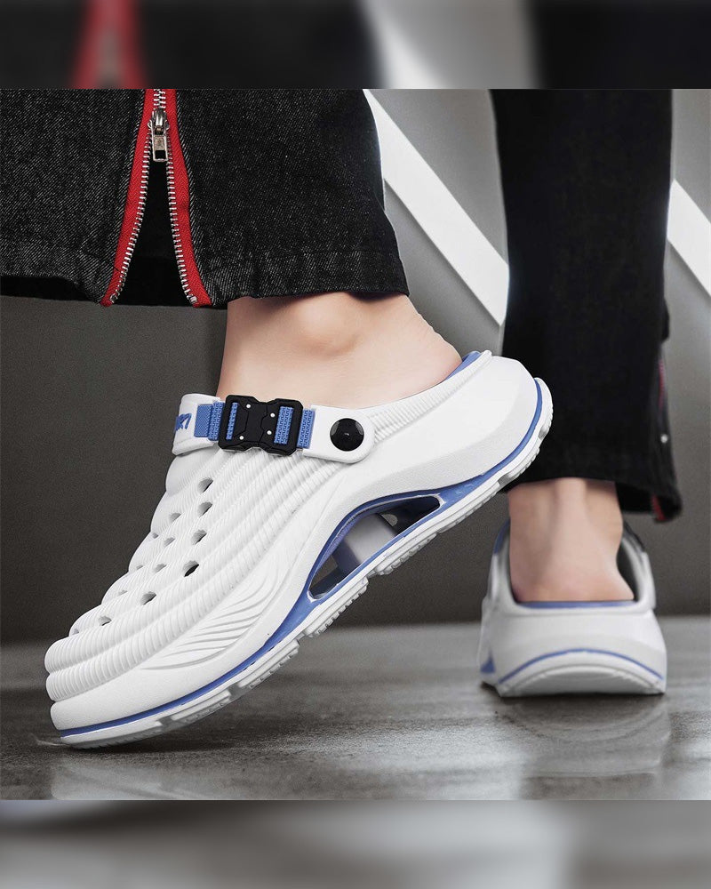 Sandaler Utomhus Tjock Sula Halkfri Luktbeständig Hållbar Snabbtorkande Mjuk Strand